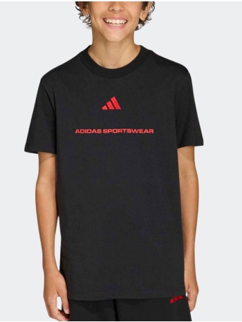 adidas slogan single jersey junior t-shirt σε προσφορά