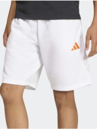 adidas french terry slogan junior shorts
