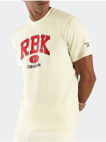 reebok rbk collegiate men`s t-shirt