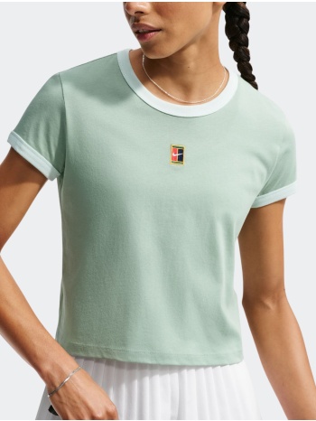 nike heritage women`s short-sleeve tennis t-shirt