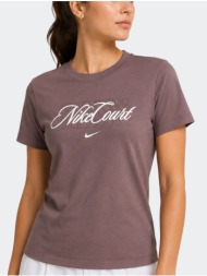 nikecourt heritage women`s short-sleeve tennis t-shirt