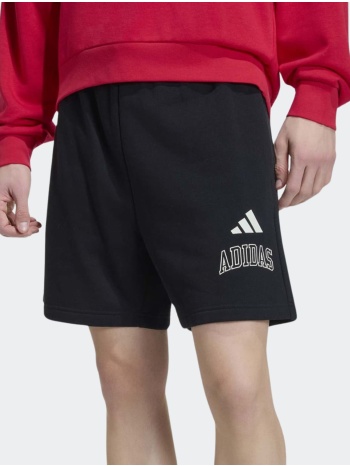 adidas collegiate fleece men`s shorts