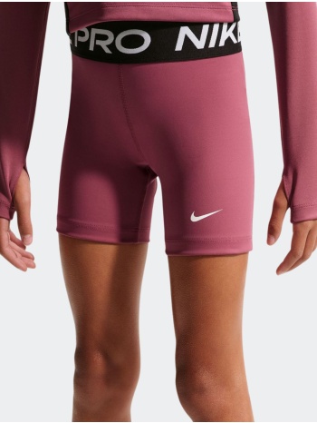nike pro girls 5` shorts