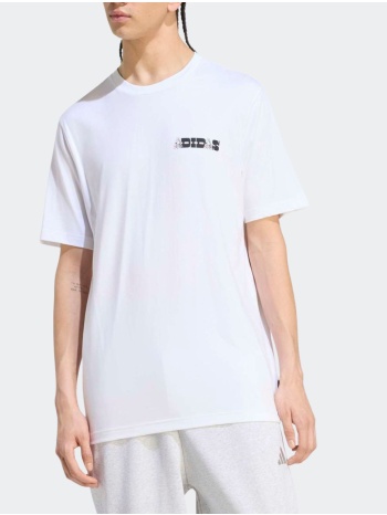 adidas novelty cards graphic men`s t-shirt