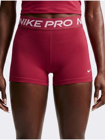 nike pro mid-rise 3` biker women`s shorts