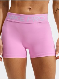 nike pro mid-rise 3` biker women`s shorts