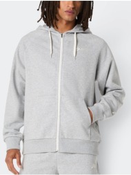 asics logo fleece full zip men`s tennis jacket