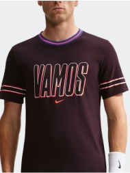 nikecourt dri-fit cotton men`s nike tennis t-shirt