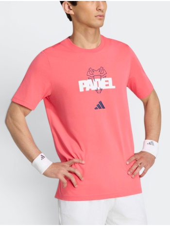 adidas padel graphic men`s t-shirt