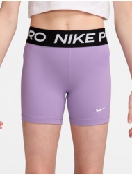 nike pro dri-fit 3` girl`s shorts