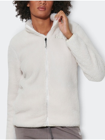 body action women`s fluffy fleece jacket