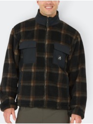 whistler carrillo men`s aop teddy fleece jacket