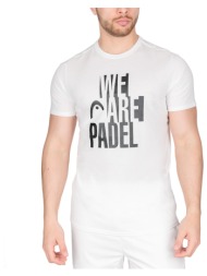 head wap bold men`s padel t-shirt