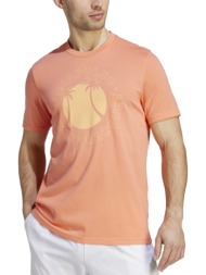adidas racquet sun graphic men`s tennis t-shirt