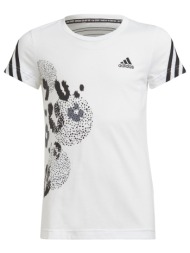 adidas 3-stripes graphic girls` tennis t-shirt