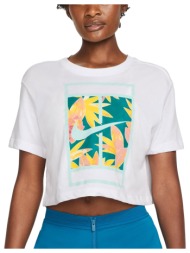 nike dri-fit slam women`s cropped t-shirt