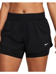 nike dri-fit one women`s mid-rise 3in 2-in-1 shorts