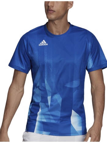 adidas freelift tokyo printed men`s tennis t-shirt σε προσφορά