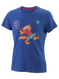wilson tabby tech girls` tennis t-shirt