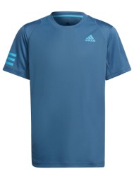 adidas club 3-stripes boys tennis t-shirt