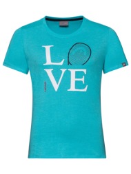 head vision love logo girls` tennis t-shirt