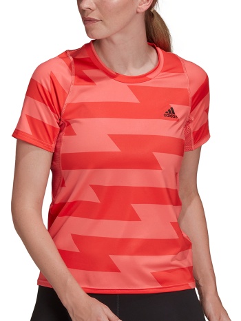 adidas fast allover print women`s t-shirt σε προσφορά