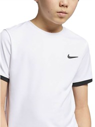 nikecourt dri-fit boy`s tennis t-shirt