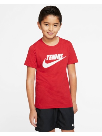 nikecourt dri-fit boy`s graphic tennis t-shirt σε προσφορά