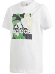 adidas camo graphic boy`s tennis t-shirt