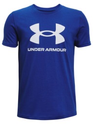 under armour sportstyle logo boy`s short sleeve shirt