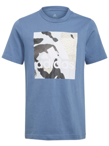adidas camo graphic boy`s tennis t-shirt