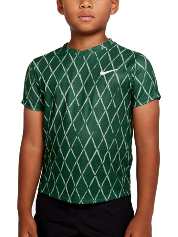 nikecourt dri-fit victory boy`s tennis t-shirt σε προσφορά