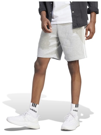 adidas essentials fleece 3-stripes men`s shorts σε προσφορά