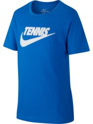 nikecourt dri-fit boy`s graphic tennis t-shirt