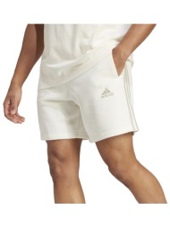 adidas εssentials french terry 3-stripes men`s shorts
