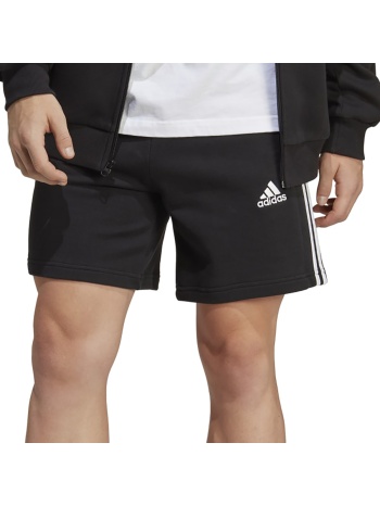 adidas εssentials french terry 3 stripes men`s shorts σε προσφορά