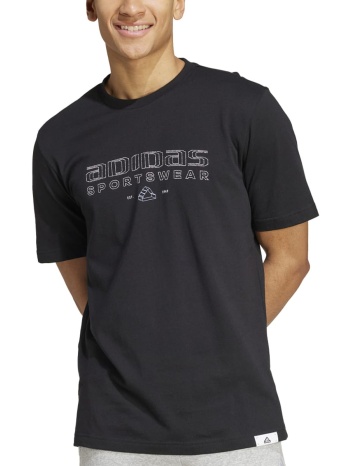 adidas tech linear graphic men`s t-shirt