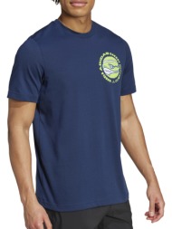 adidas racket sport rebels men`s graphic t-shirt