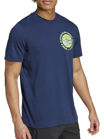 adidas racket sport rebels men`s graphic t-shirt σε προσφορά