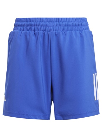 adidas club 3-stripes boys` tennis shorts