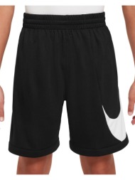 nike multi+ big kids` dri-fit training shorts