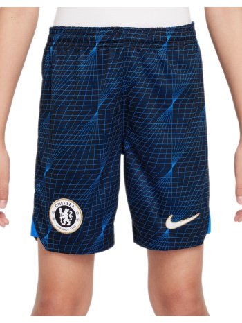 nike chelsea fc stadium away dri-fit big kids` soccer shorts