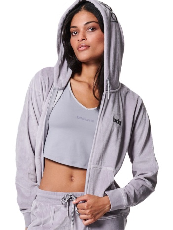 body action velour hoodie women`s jacket σε προσφορά