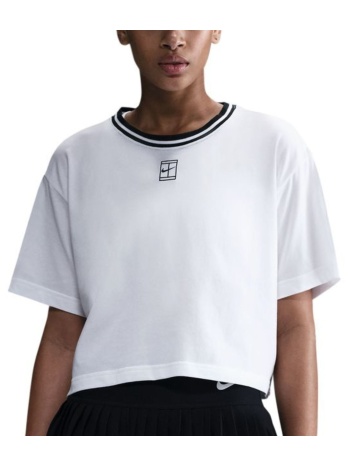 nike heritage dri-fit short-sleeve cropped women`s t-shirt