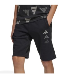 adidas seasonal essentials logo celebration fleece junior shorts