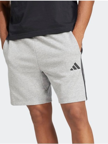 adidas essential french terry 3-stripes men`s shorts σε προσφορά
