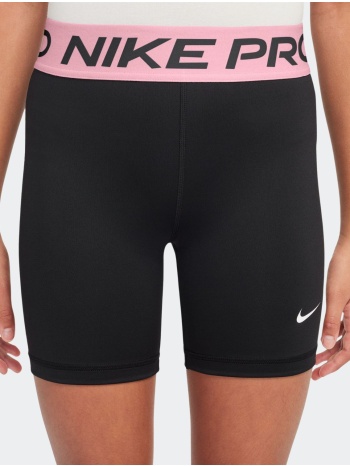 nike pro dri-fit 5` girl`s shorts