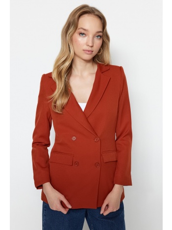 trendyol blazer - red - regular σε προσφορά
