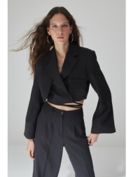 trendyol limited edition black blazer jacket