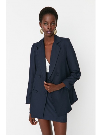 trendyol navy blue blazer jacket σε προσφορά